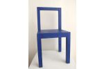 blauwe stoel